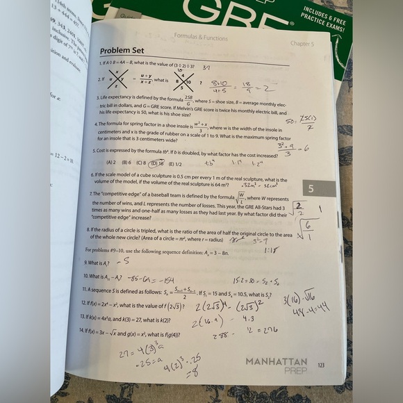 GRE Prep Books, Flashcards and Study Guide - Picture 9 of 9